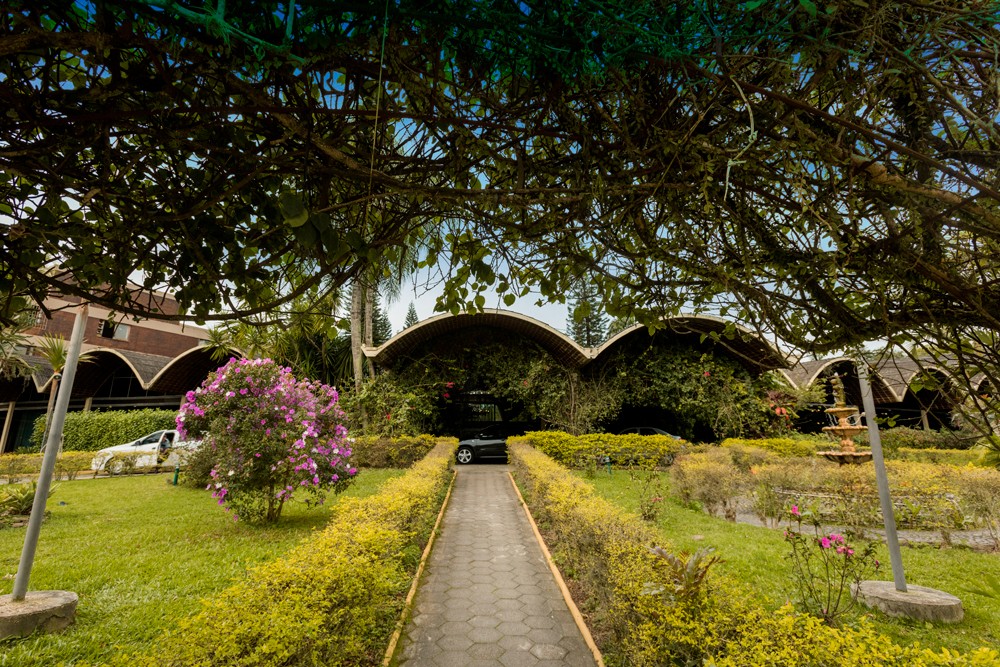 Fachada do hotel