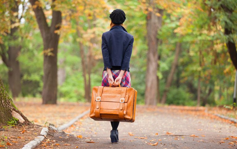 Viagem de outono - o que levar na sua mala para o hotel