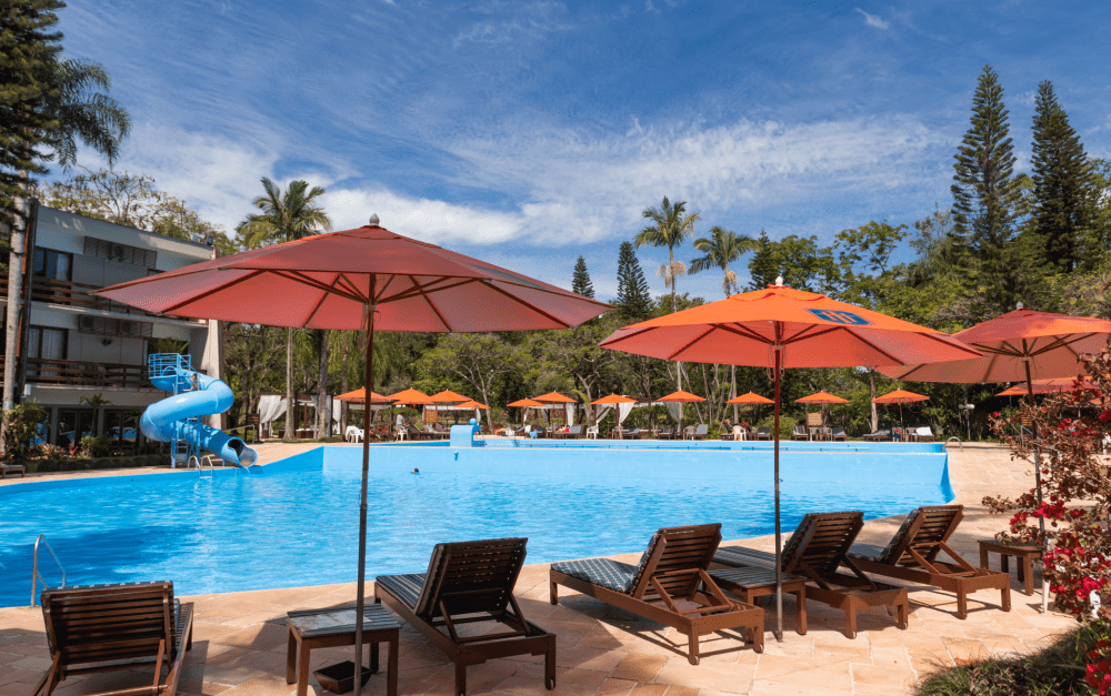 Foto da piscina, hotel internacional gravatal