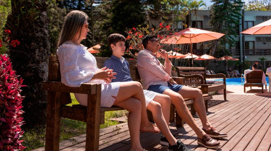 Férias em família no Hotel Internacional Gravatal